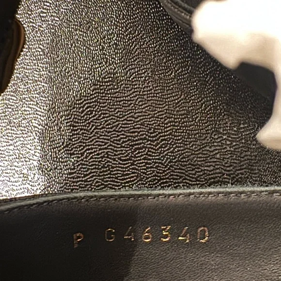 Chanel 2025 Pre-Spring Black Mary Jane Flats Pearl Gold Accents Size 39 w box - Picture 10 of 12